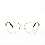 valentino occhiali da vista in metallo squadrati per donna