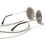 round sunglasses gold metal calfskin metal calfskin packshot extra axl  scaled