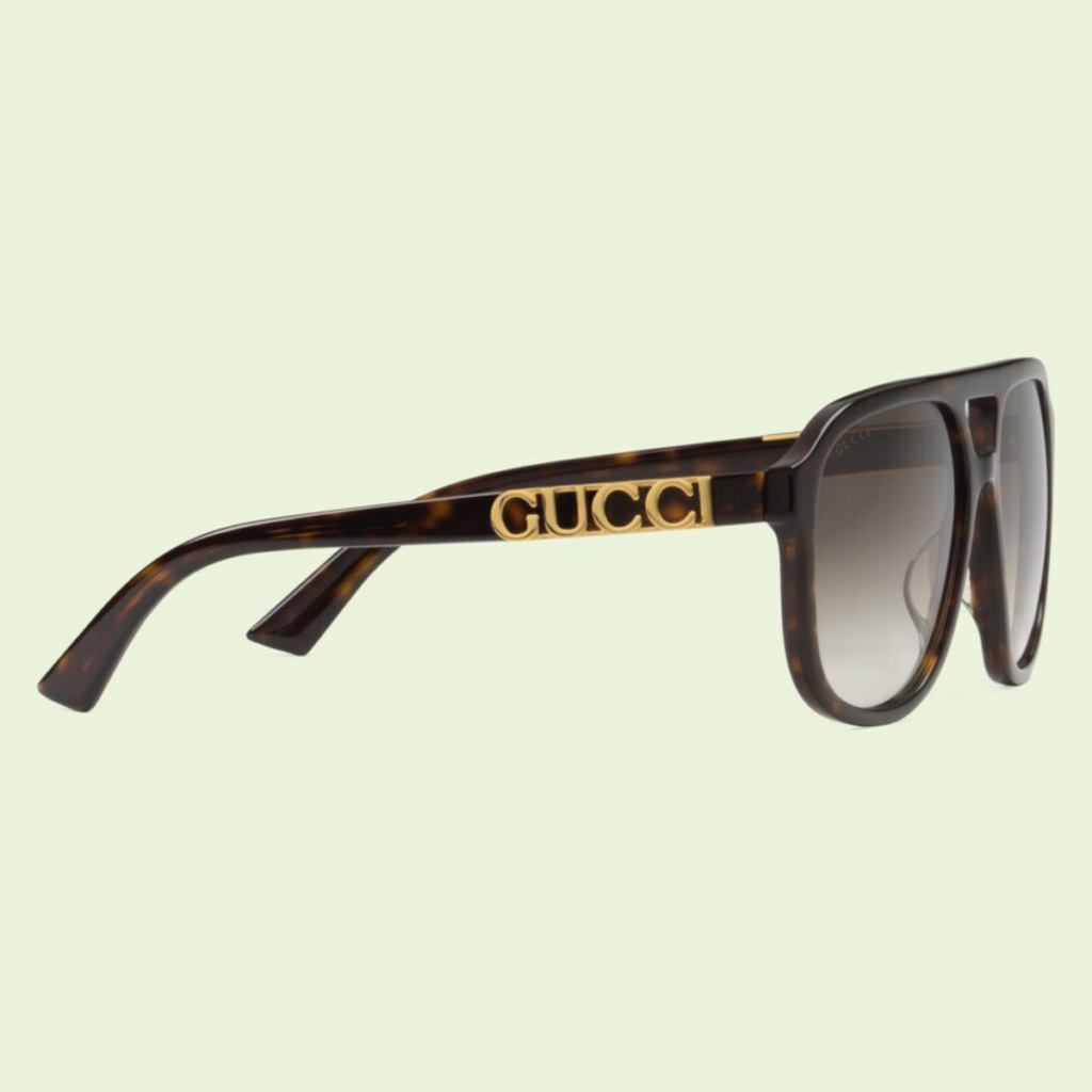 Occhiali da Sole Gucci Navigator Tartarugato GG1188S-003