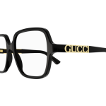 Occhiale-squadrato-acetato-nero Gucci GG1193O-001
