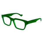 Occhiali Rettangolari In Verde Gucci GG0963O-004