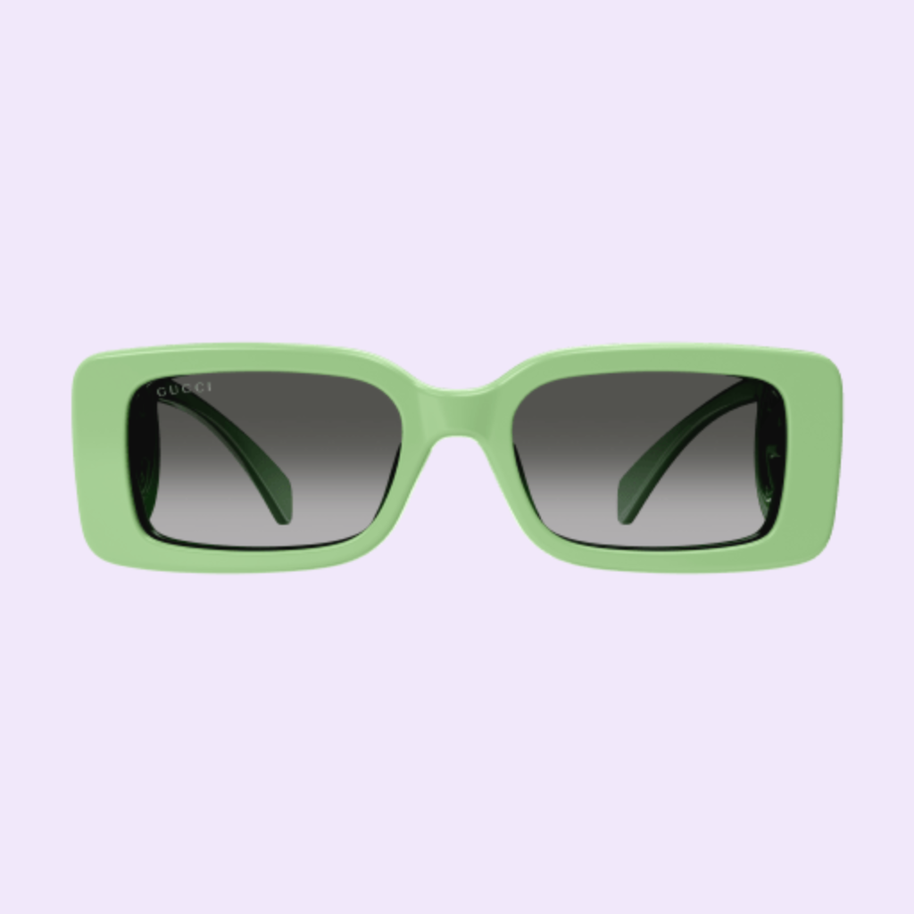 Occhiali da Sole Gucci Rettangolari GG1325S-004 Green