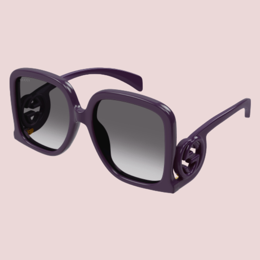 Occhiali da Sole Squadrati Gucci GG1326S-003 Violet