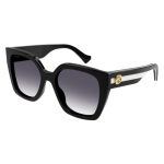Occhiali da Sole Quadrati Oversize Gucci GG1300S-004 Black