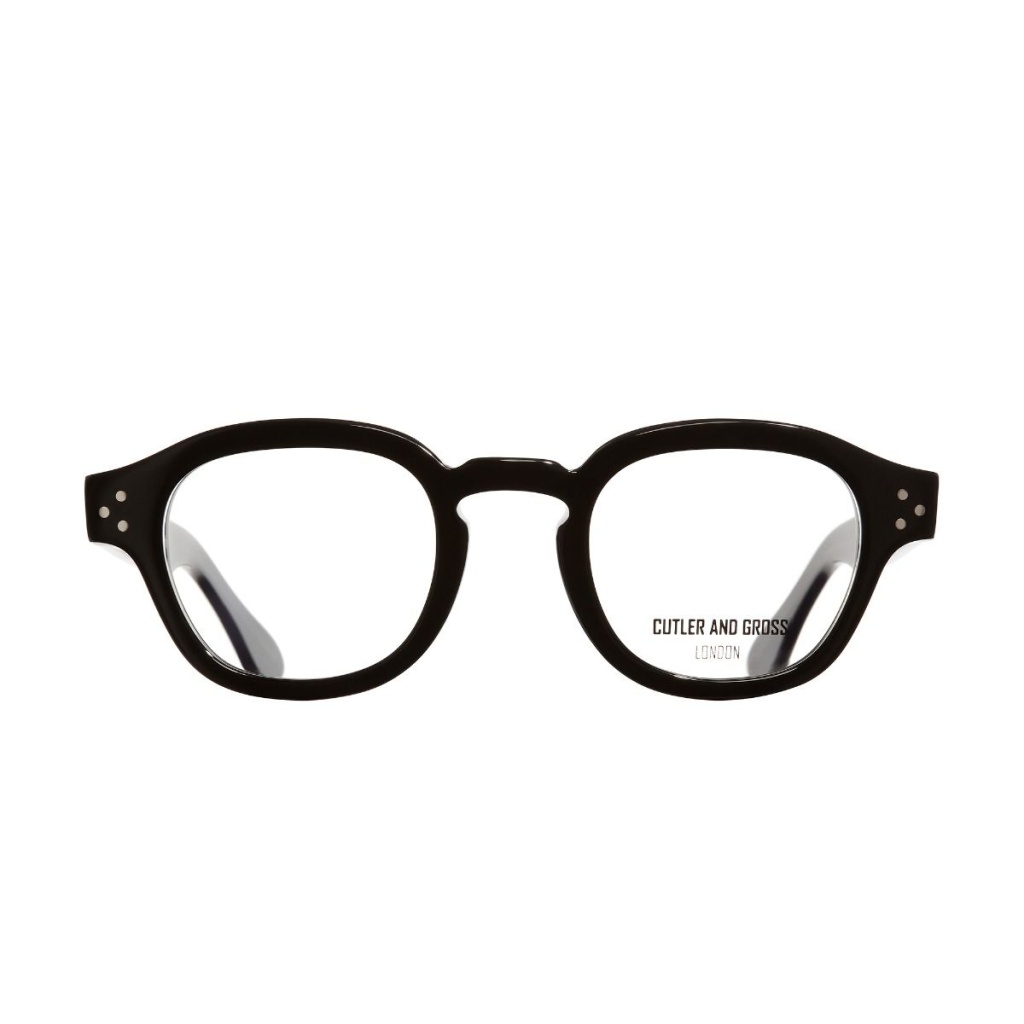 Occhiali Square Cutler and Gross CGOP-1290-46-02 Black on Matte Black