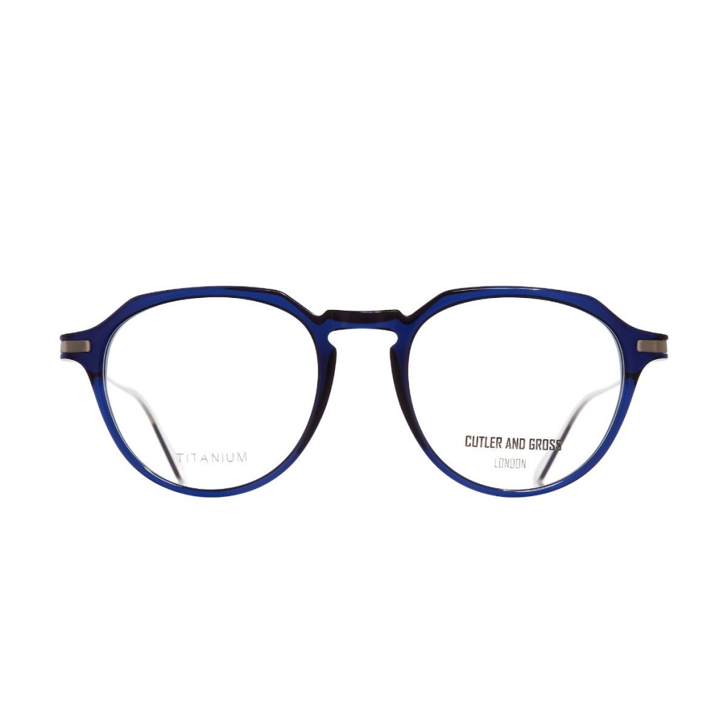 Occhiali Round Cutler and Gross CGOP-1302V2-02 Classic Navy Blue