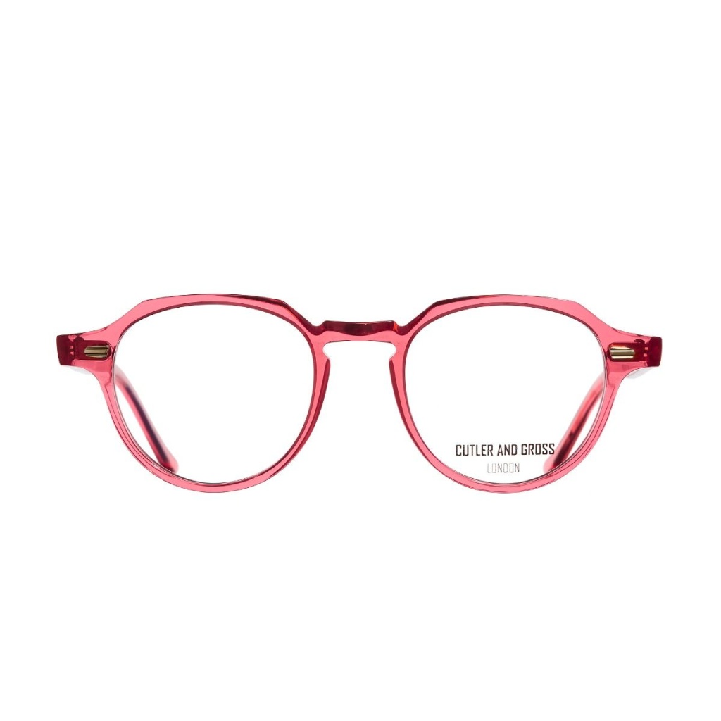 Occhiali Round Cutler and Gross CGOP-1313-46-07 Ruby Red