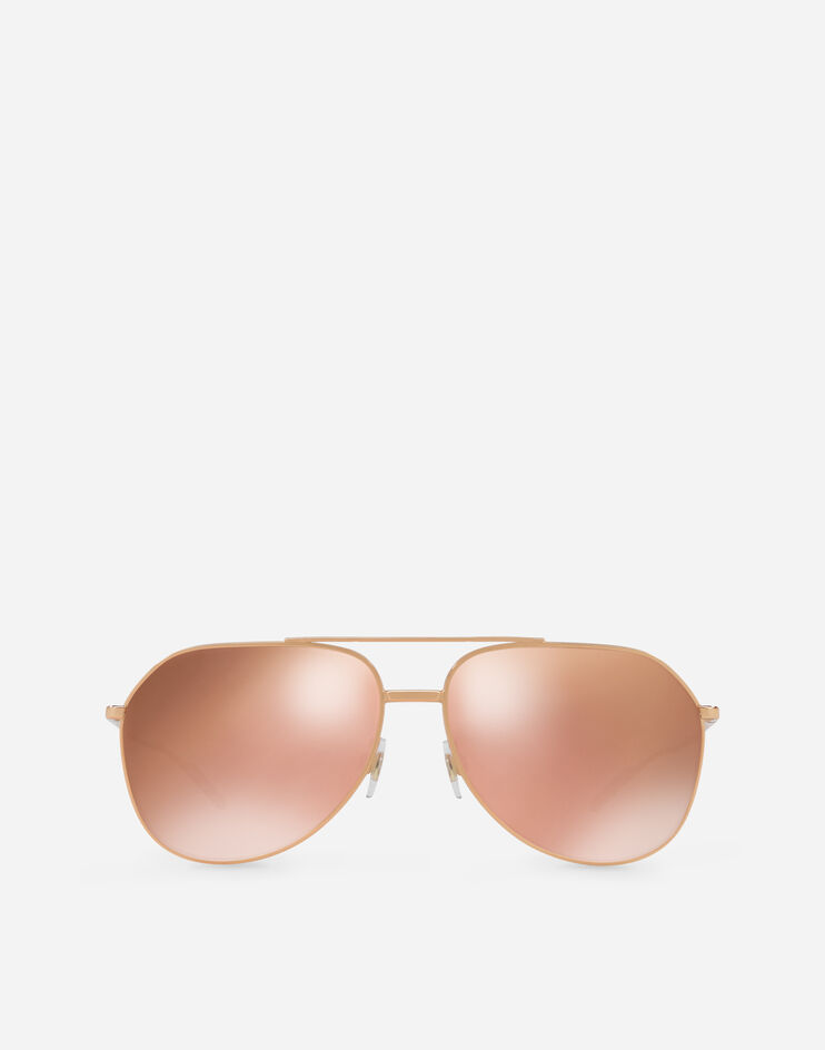 OCCHIALI DA SOLE Gold edition sunglasses Dolce&Gabbana Pink Gold