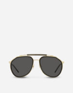 OCCHIALI DA SOLE Madison sunglasses Dolce&Gabbana Gold and shiny black