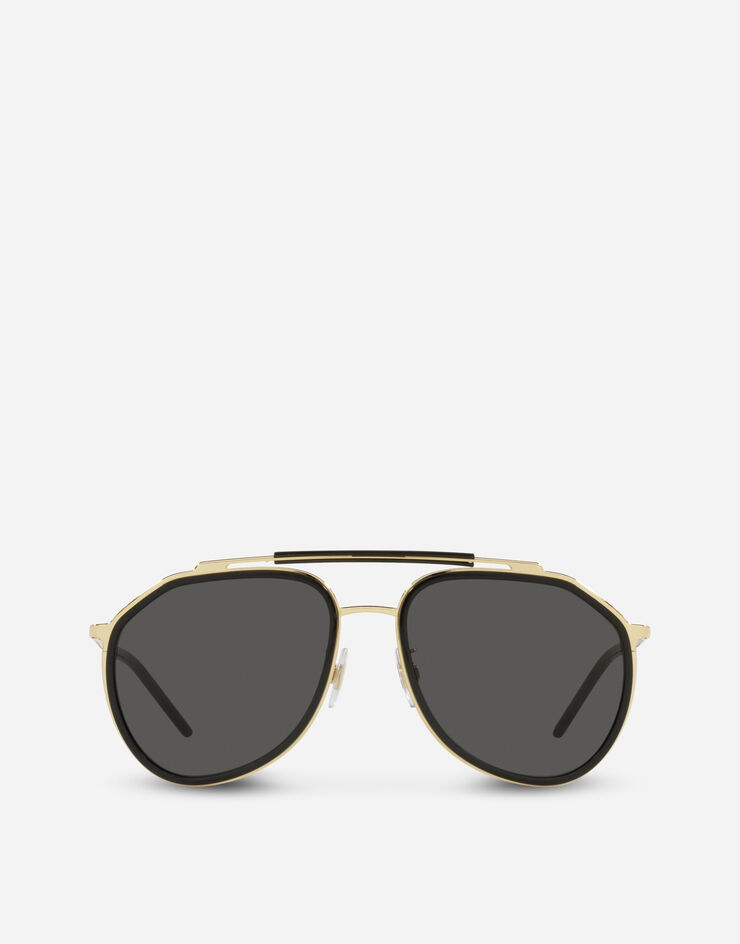 OCCHIALI DA SOLE Madison sunglasses Dolce&Gabbana Gold and shiny black