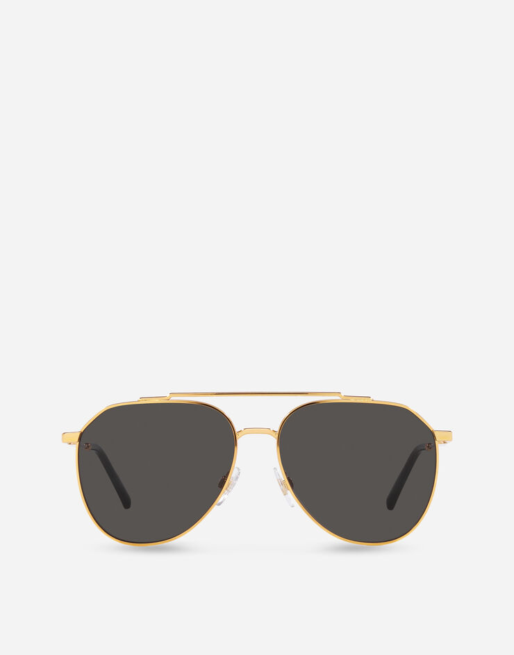 OCCHIALI DA SOLE Diagonal Cut Sunglasses Dolce&Gabbana Gold