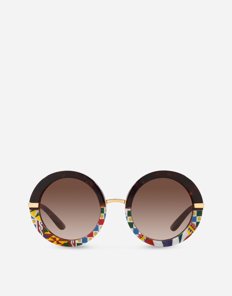 OCCHIALI DA SOLE Half Print Sunglasses Dolce&Gabbana Hanava on carretto