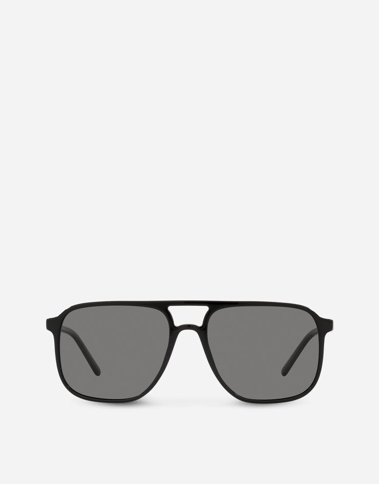 OCCHIALI DA SOLE Thin profile sunglasses Dolce&Gabbana Black