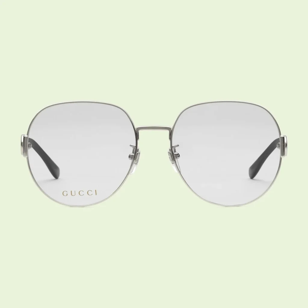 Occhiale squadrato Gucci GG1208O Silver