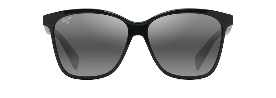 Occhiali da Sole polarizzati moda LIQUID SUNSHINE Maui Jim 601-02 Nero lucido