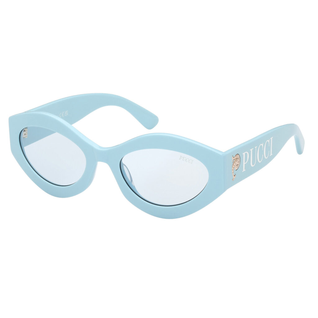 Occhiali da Sole Emilio PUCCI EP0208-84V azzurro luc / blu