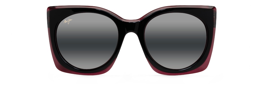Occhiali da Sole polarizzati moda PAKALANA Maui Jim MM855-012 Black Cherry with Raspberry interior
