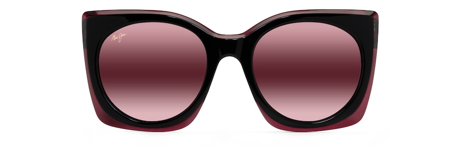 Occhiali da Sole polarizzati moda PAKALANA Maui Jim MM855-018 Black Cherry with Raspberry interior