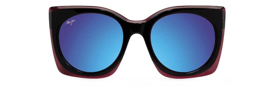 Occhiali da Sole polarizzati moda PAKALANA Maui Jim MM855-024 Black Cherry with Raspberry interior