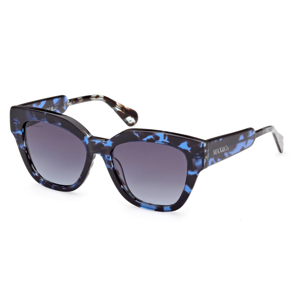 Occhiali da Sole MAX &CO MO0059-55W avana colorata / blu grad