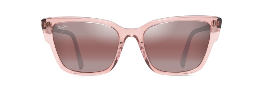 Occhiali da Sole polarizzati cat-eye KOU Maui Jim R884-09 Translucent Pink