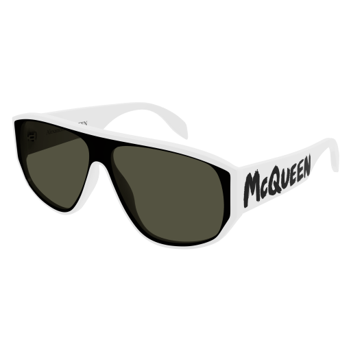 Occhiali da Sole Alexander McQueen AM0386S-003 WHITE