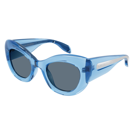 Occhiali da Sole Alexander McQueen AM0403S-004 LIGHT-BLUE