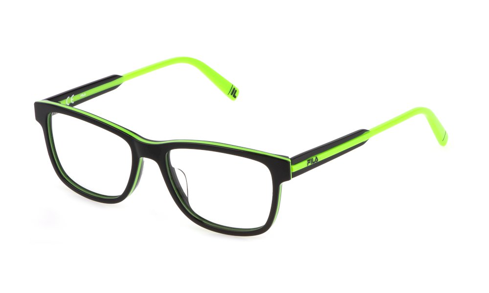 Occhiali Fila VFI304-01GH Nero/Verde Acido C/Givenchy Colorati