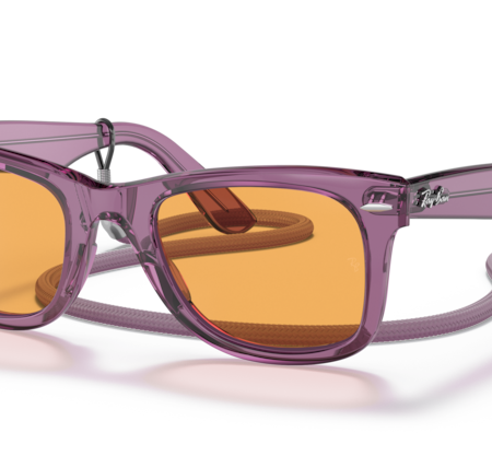 Occhiali da Sole Ray Ban  RB2140-661313 Purple Transparent 50