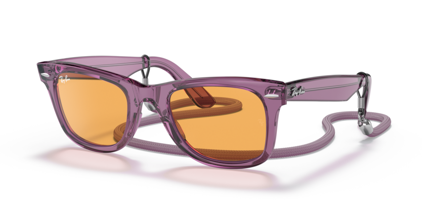 Occhiali da Sole Ray Ban  RB2140-661313 Purple Transparent 50