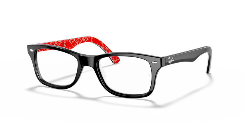 Occhiali Ray-Ban RX5228-2479 Black on Red 55