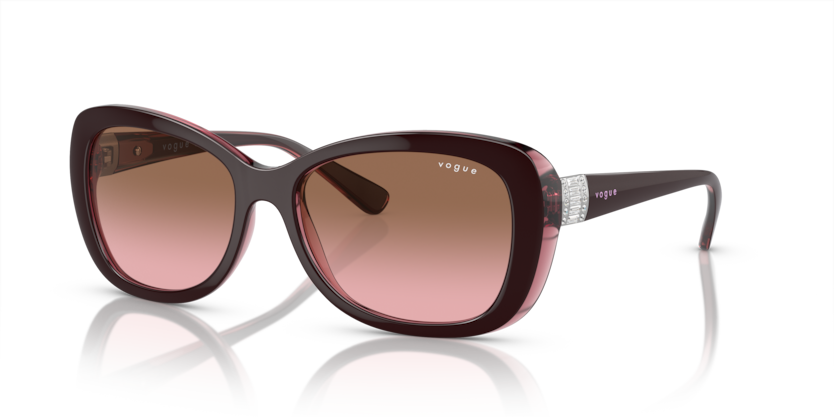 Occhiali da Sole Vogue Eyewear VO2943SB-194114 Top Brown/Pink 55