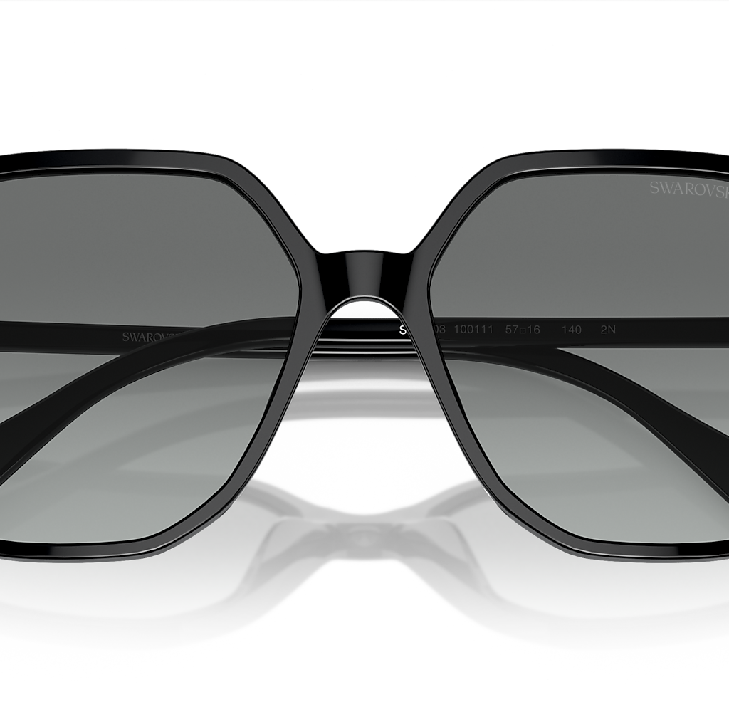 Occhiali da Sole Swarovski Sk6003-100111 Black