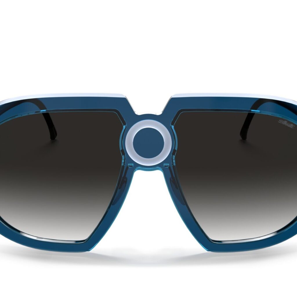 Occhiali da Sole Silhouette Limited Edition - Futura Dot 9912-4500 Atlantic Blue