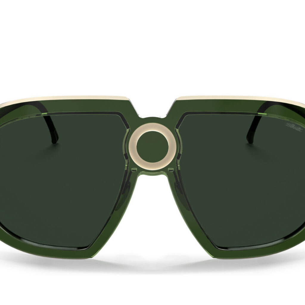 Occhiali da Sole Silhouette Limited Edition - Futura Dot 9912-5540 Olive Grove