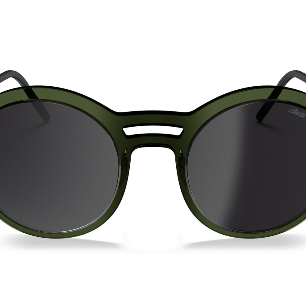 Occhiali da Sole Silhouette Mougins 4084-5510 Fresh Green