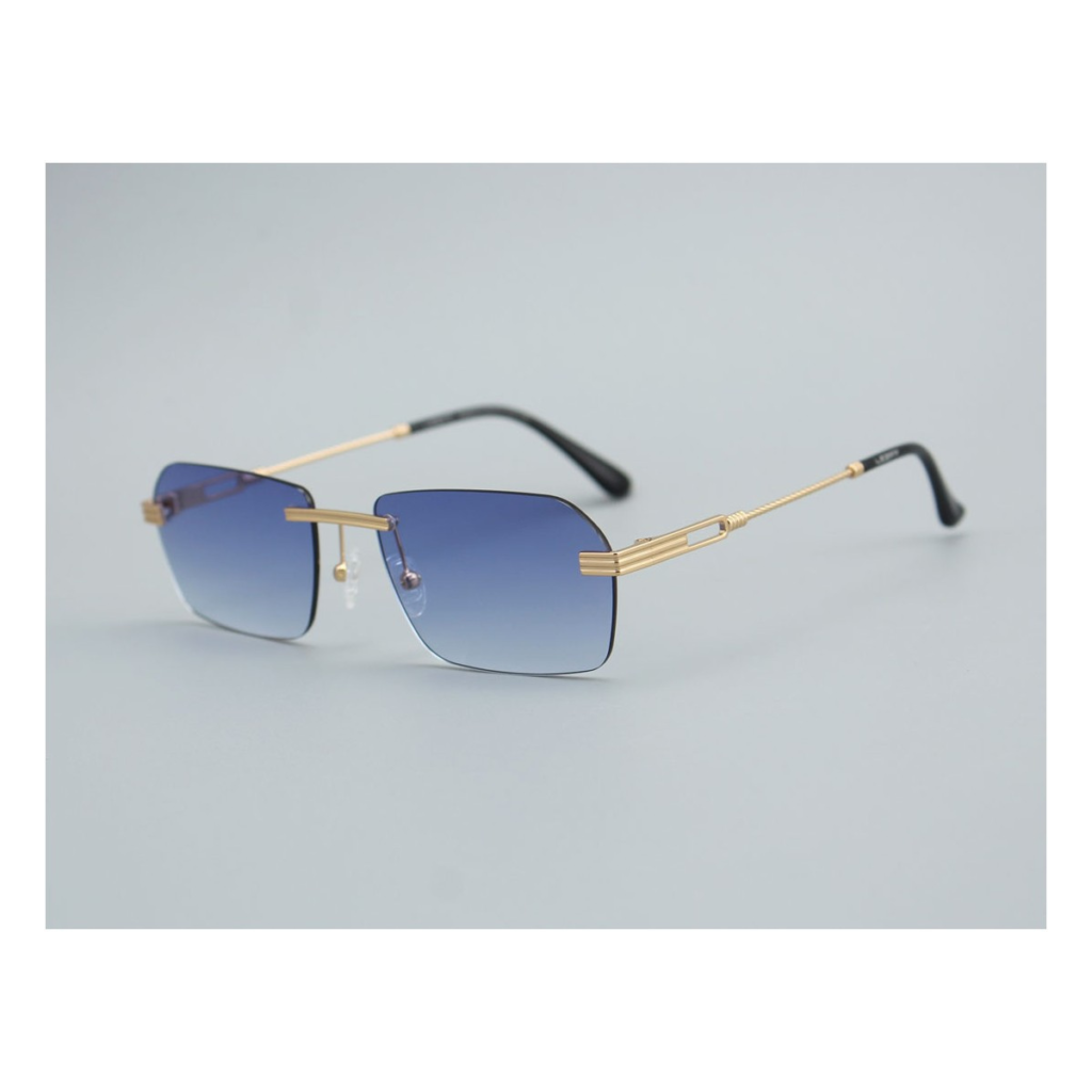 Occhiali da sole LEZIFF Modello Dubai M4502-C09 Blu Gradient
