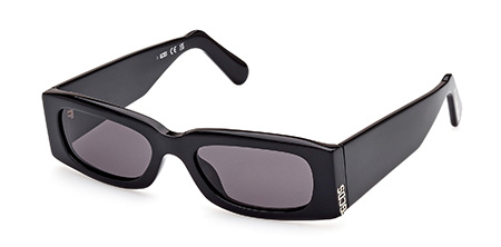 Occhiali da sole GCDS GD0020-01A Shiny Black / Shiny Black